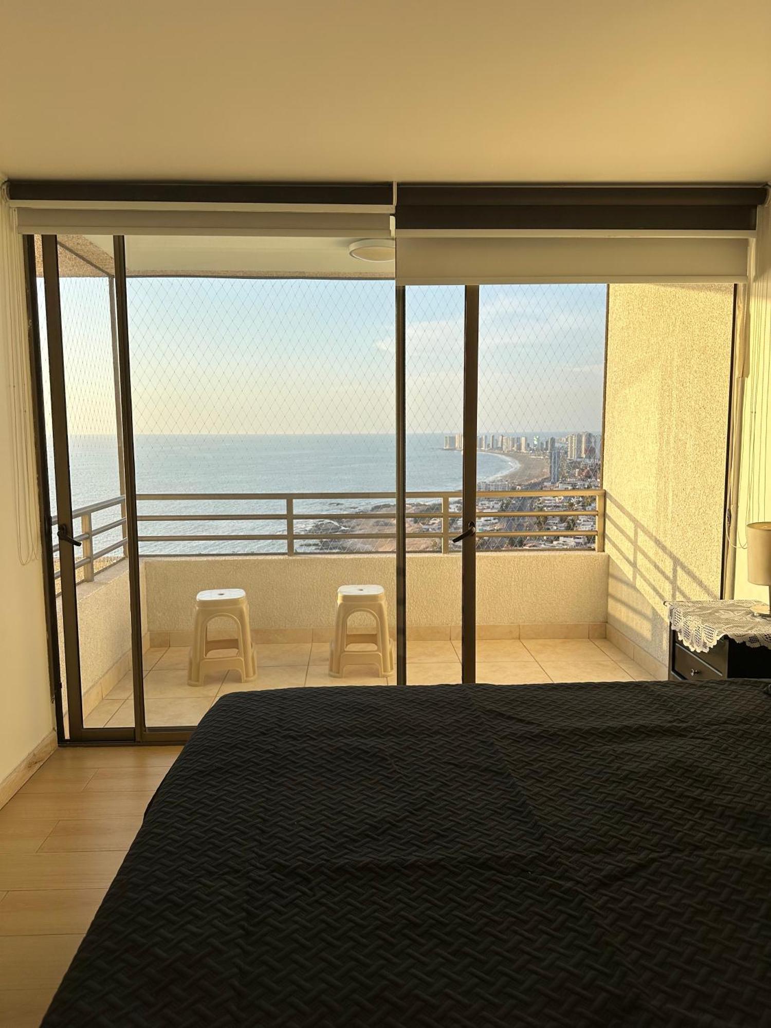 Departamento Familiar Con Balcones Y Vista Al Mar Apartamento *