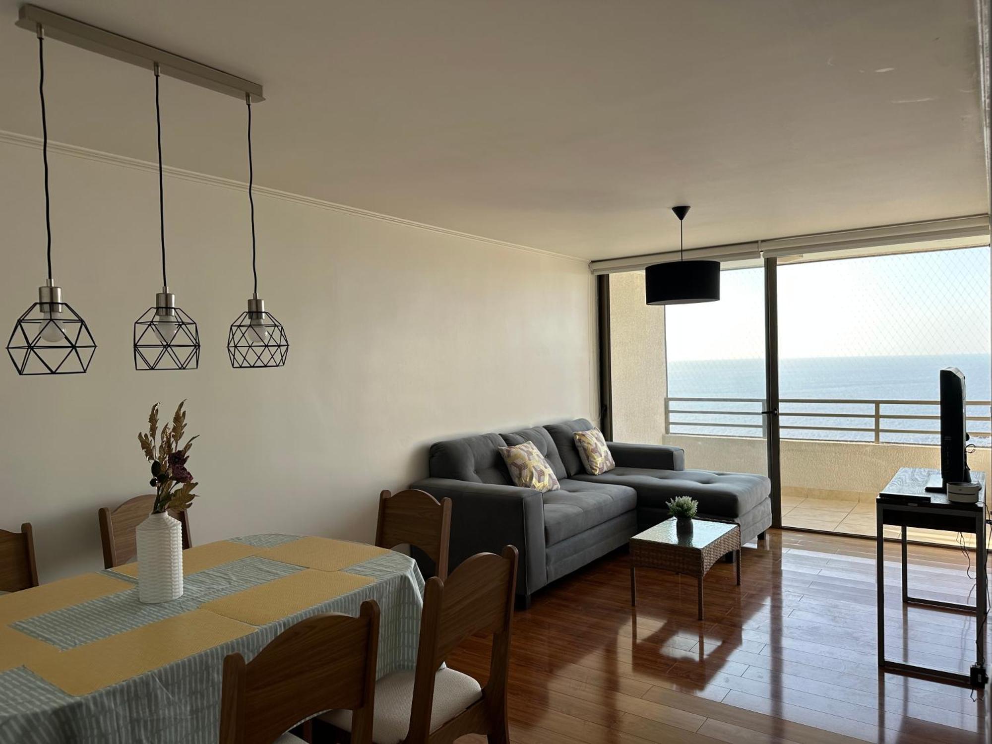 Apartamento Departamento Familiar Con Balcones Y Vista Al Mar Iquique