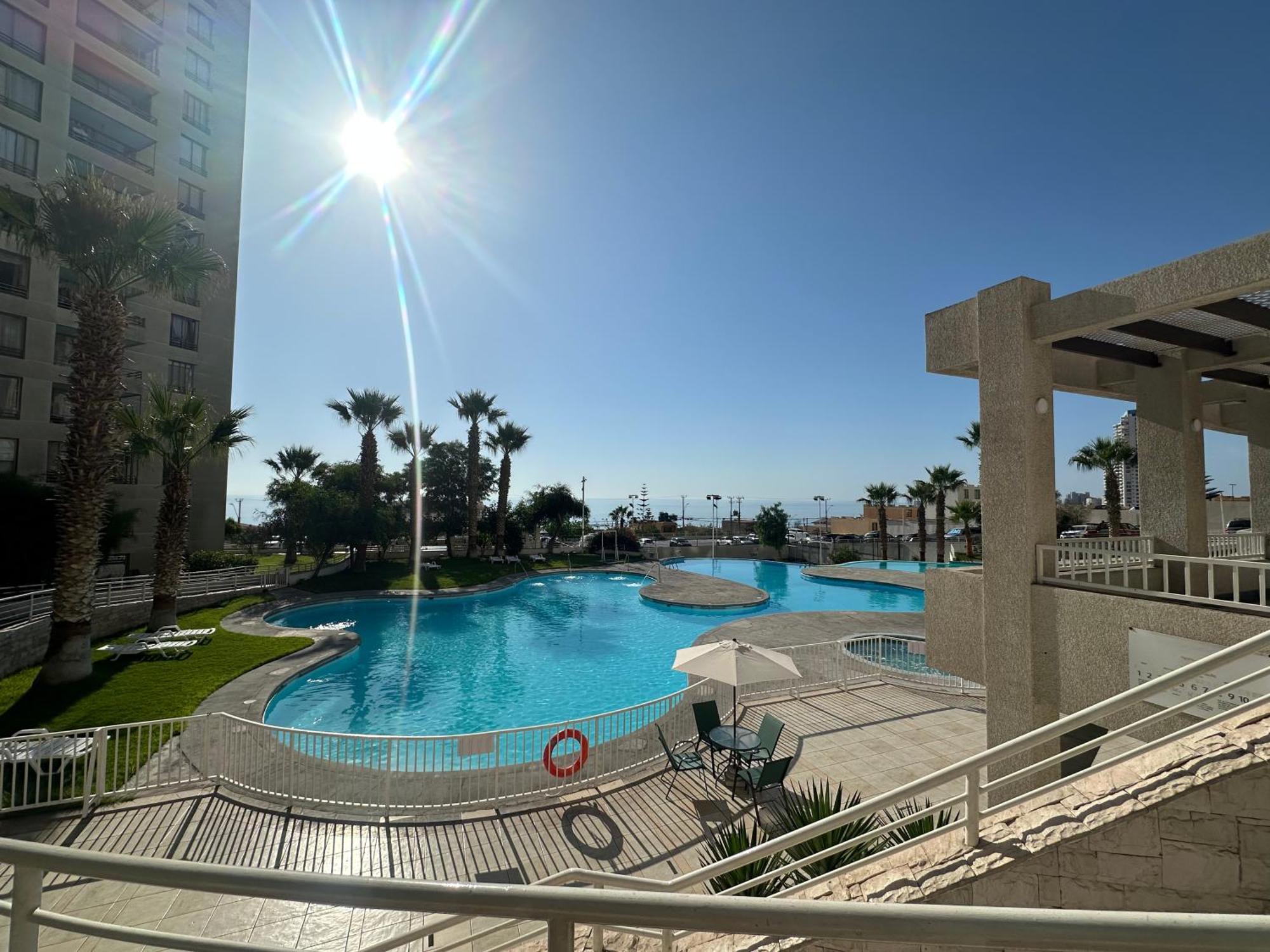 Apartamento Departamento Familiar Con Balcones Y Vista Al Mar Iquique