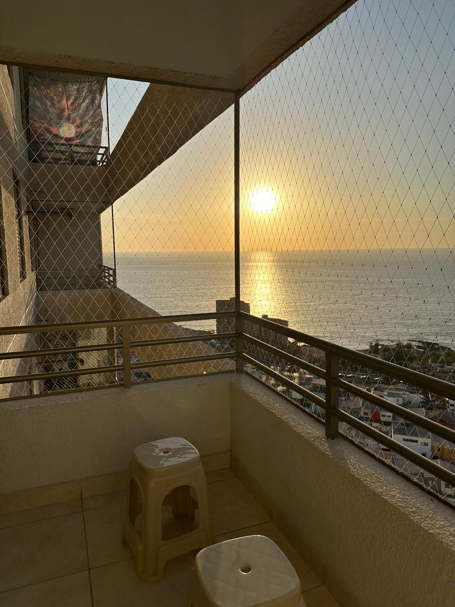 Departamento Familiar Con Balcones Y Vista Al Mar Apartamento *
